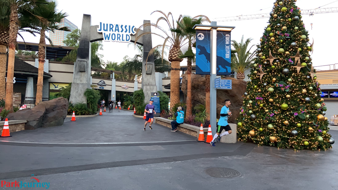 Universal Studios Hollywood and Jurassic World 5k update Park Journey